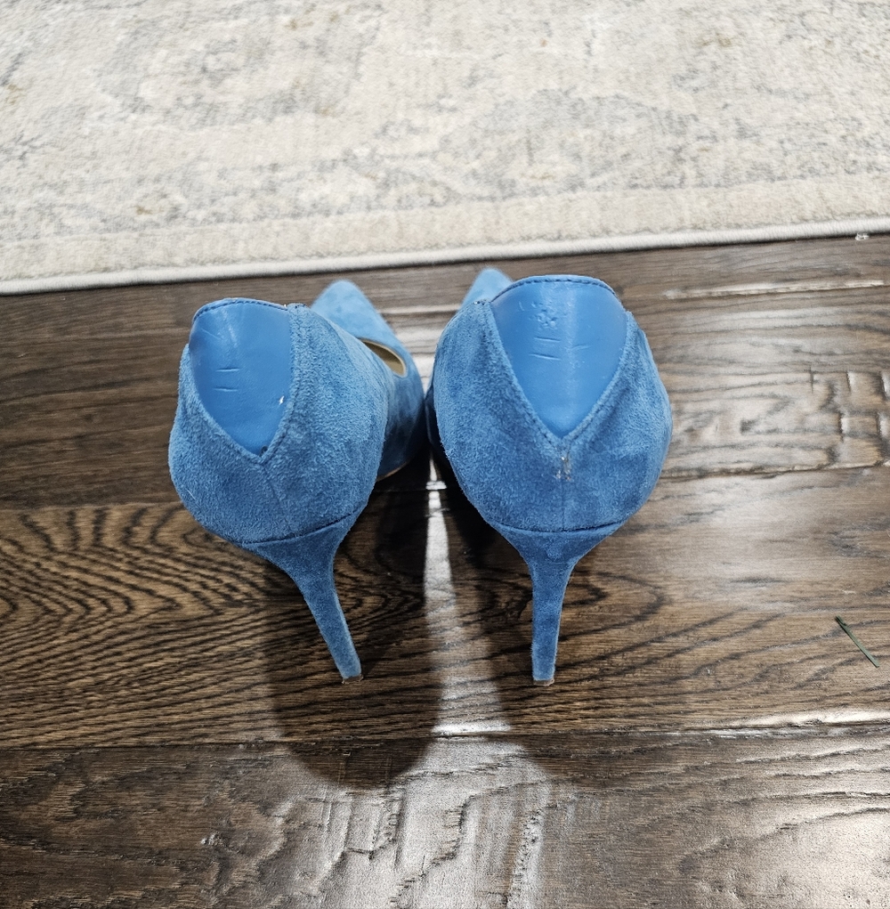 Sam Edelman Pumps, Blue Suede, Size 6.5, - Picture 3 of 4